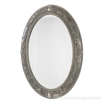 Oval Antique Mirror
